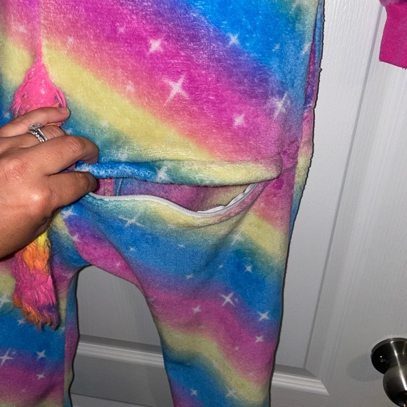 Unique Girl’s Unicorn Bundle - Handmade Sleeping Mat, Onesie & Plush Stuffed Toy - Picture 6 of 7